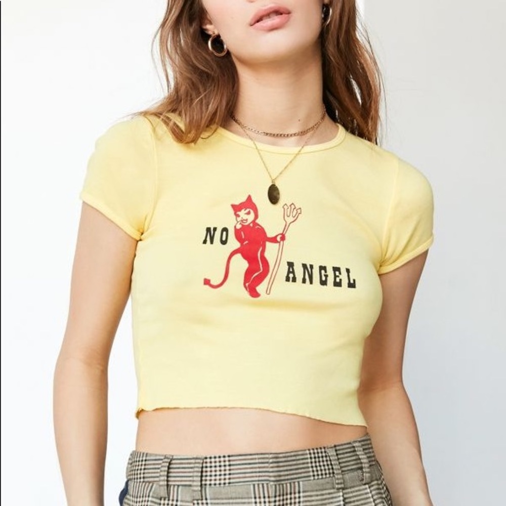 Urban Outfitters No Angel crop top